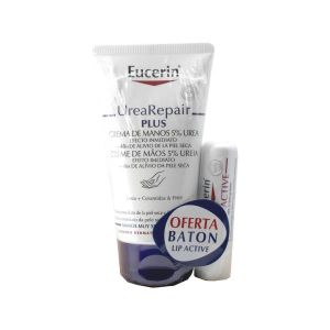 Eucerin Urea Repair Plus Creme De Mãos 5% Ureia Oferta Baton Ph5 Lip Active