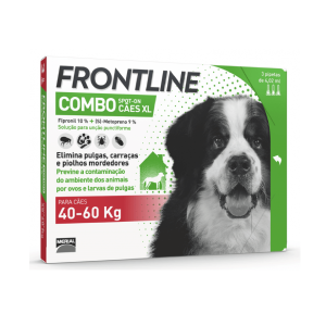 Frontline Combo Spot-On Cães XL Pack 40-60Kg 
