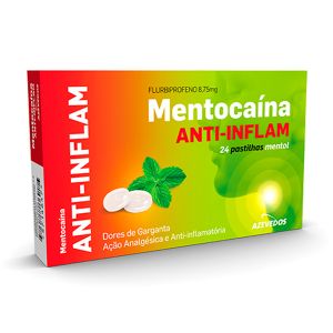 Mentocaína Anti-Inflamatório Pastilhas