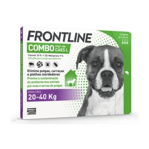 Frontline Combo Spot-On Cães L Pack 20-40Kg 