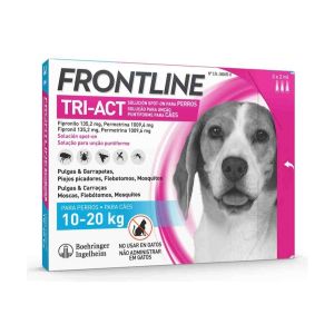 Frontline Tri-Act Cães Pack 10-20Kg