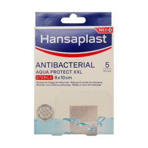 Hansaplast MED+ Pensos Antibacterial Aqua Protect XXL Sterile